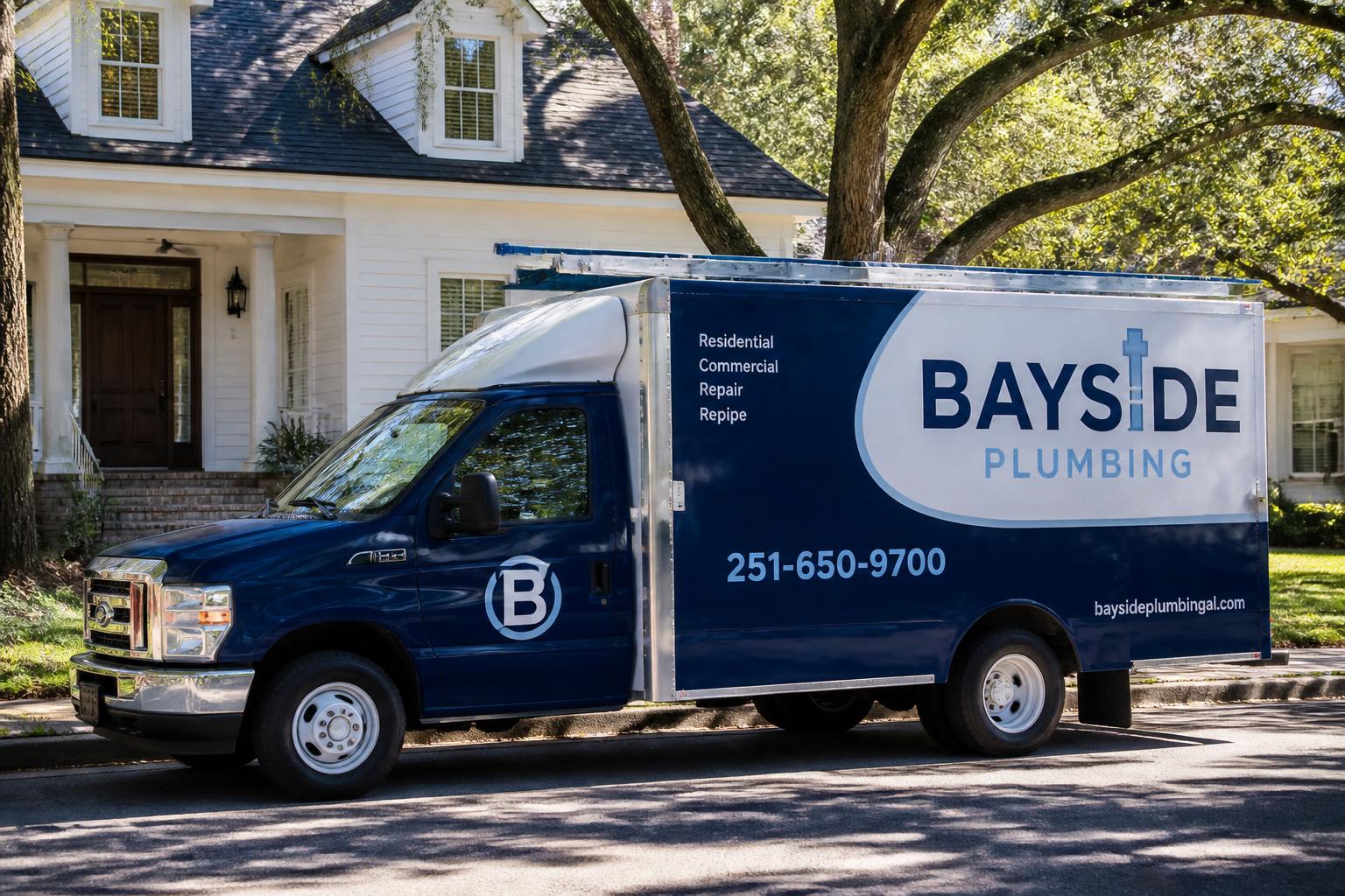 Legacy Plumbing service truck